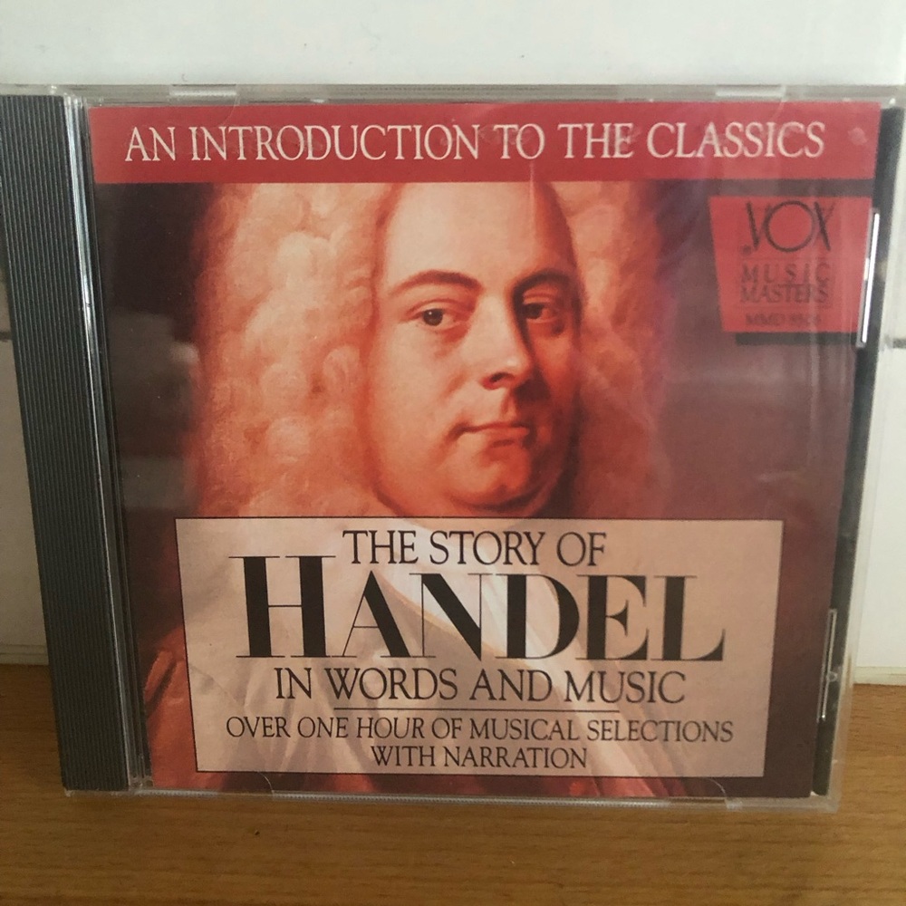 Handel CD - Black and Red